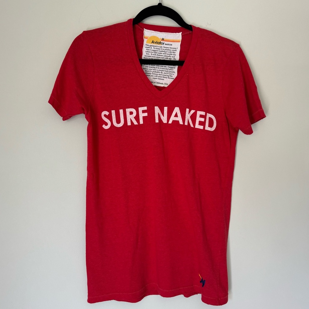 Aviator Nation Surf Naked Unisex Tee